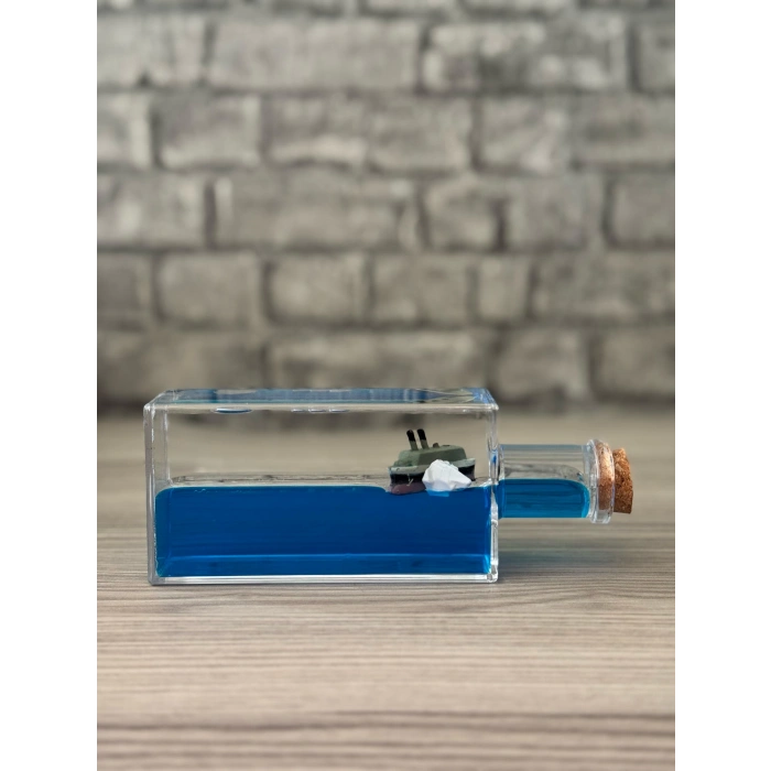 Batmayan Aşk Gemisi Dikdörtgen Boy