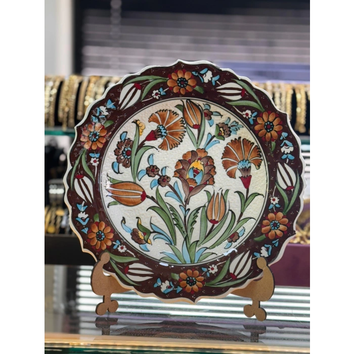 Dekoratif Çini Tabak Model 7
