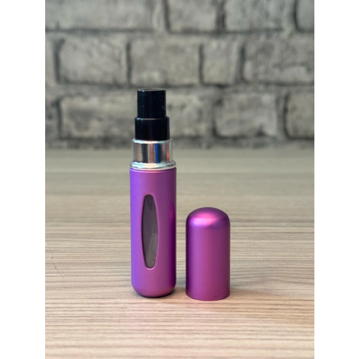 Doldurulabilir parfüm şişesi / mor