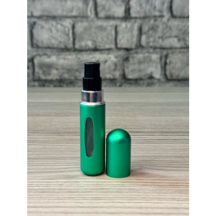 Doldurulabilir parfüm şişesi / yeşil