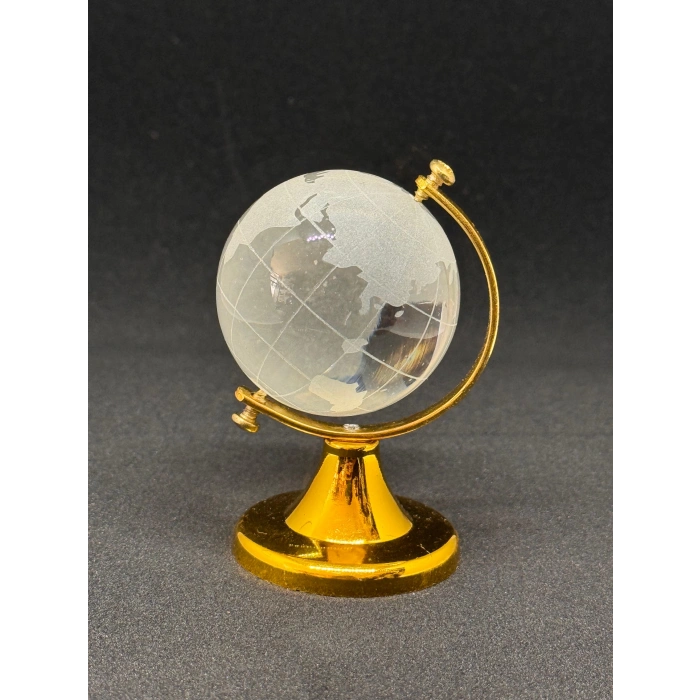 Kristal Küçük Boy Cam Dünya Küresi