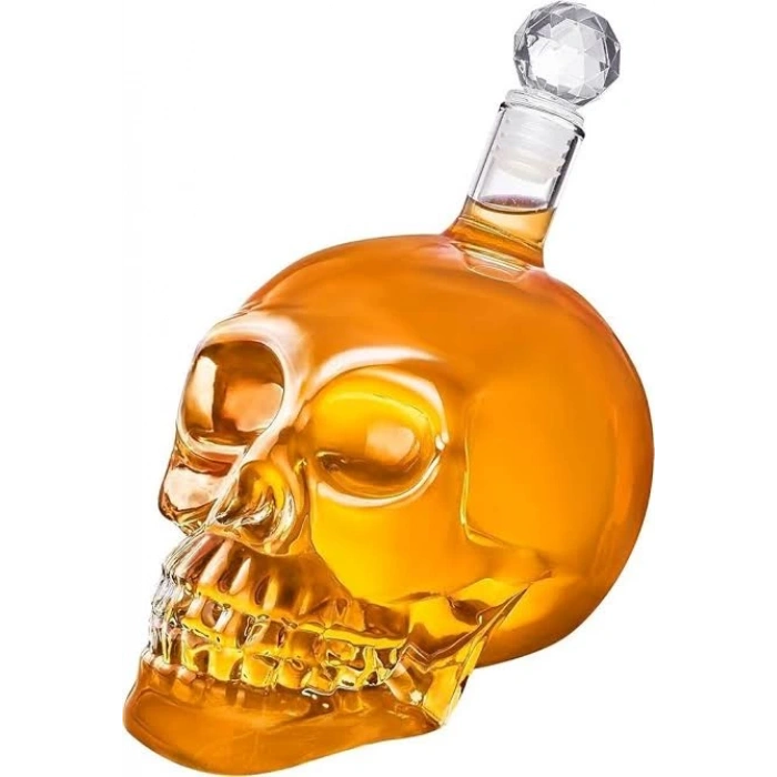 Kristal kuru kafa cam şişe 1 litre