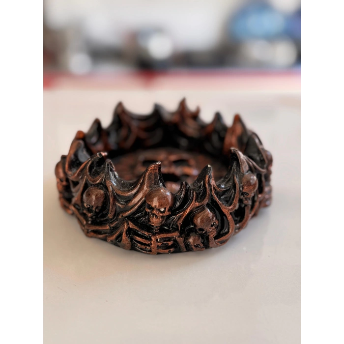 Kurukafa Dekoratif Kül Tabağı