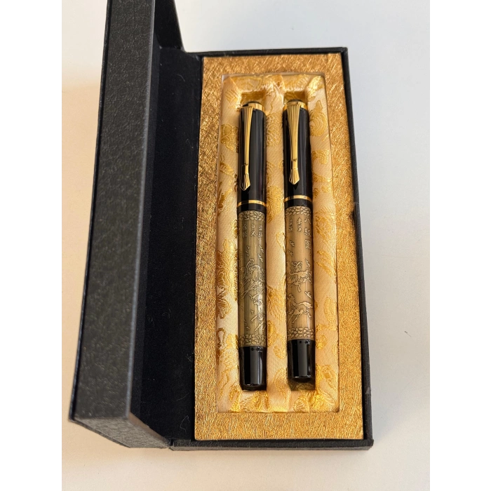 Kutulu İkili Tükenmez Ve Dolma Kalem