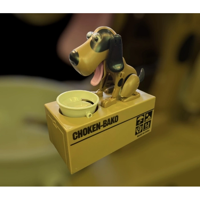 Para Yutan Köpek Kumbarası