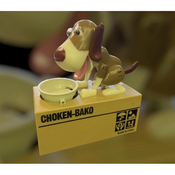 Para Yutan Köpek Kumbarası