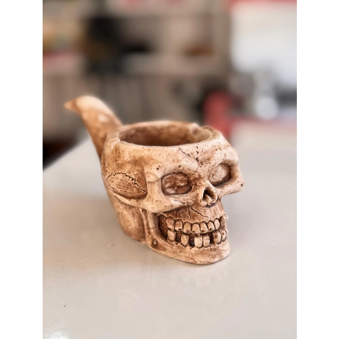 Pipo Kurukafa Dekoratif Kül Tabağı