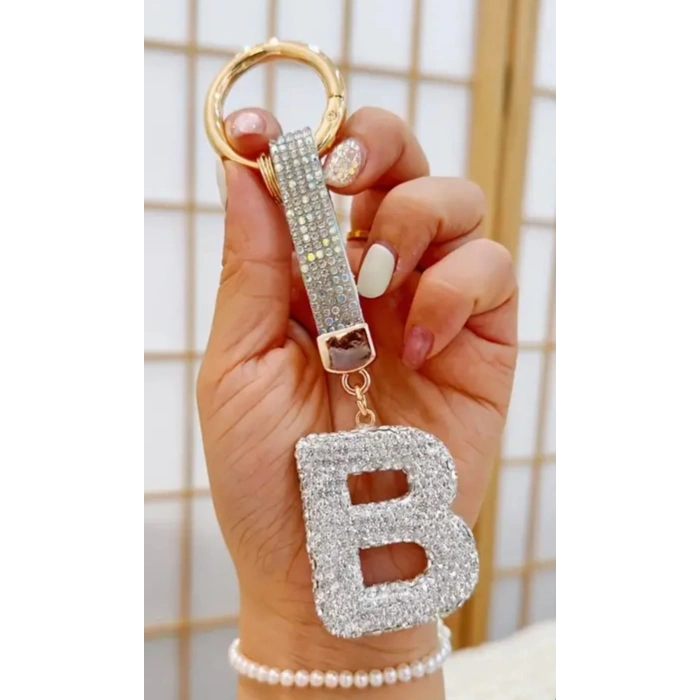 Zirkon Taşlı VİP anahtarlık