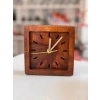 Ahşap Kare Saat