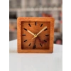 Ahşap Kare Saat