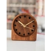 Ahşap Oval Saat