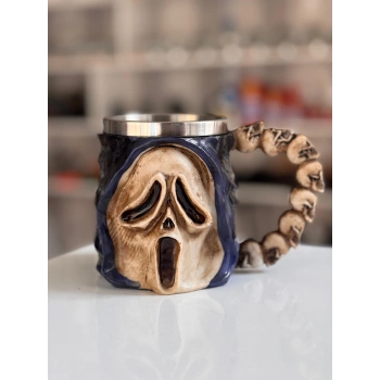 3D Tasarımlı Kupa Bardak 3