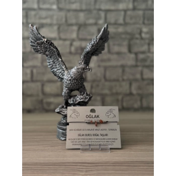 Oğlak Burcu Doğal Taş İpli Bileklik