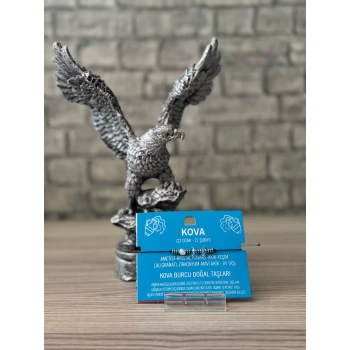 Kova Burcu Doğal Taş İpli Bileklik