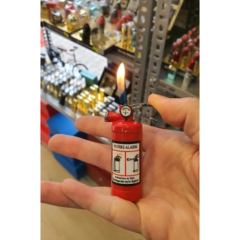 Mini Yangın Tüpü Görünümlü Işıklı Çakmak