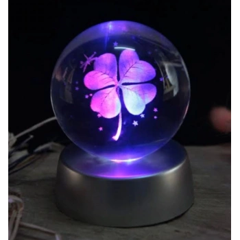 Işıklı Cam Küre
