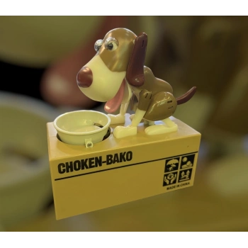 Para Yutan Köpek Kumbarası