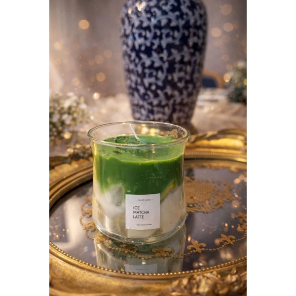 Ice Matcha Latte Mum