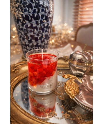 Kalpli Dekoratif Bardak Mum