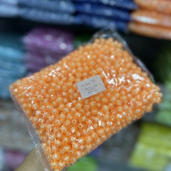 10 mm Pamuklu Küp Boncuk - 500 Gram