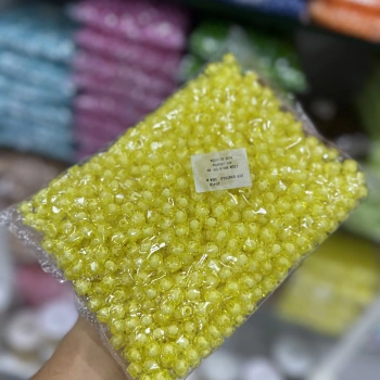 10 mm Pamuklu Küp Boncuk - 500 Gram