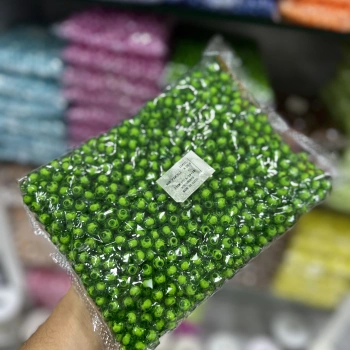 10 mm Pamuklu Küp Boncuk - 500 Gram