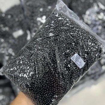 4 mm Siyah Normal İnci 500 Gram