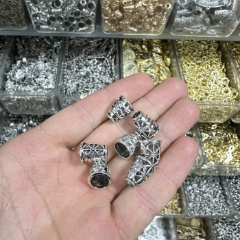 METAL GÜMÜŞ BAĞ UCU (50 gram)