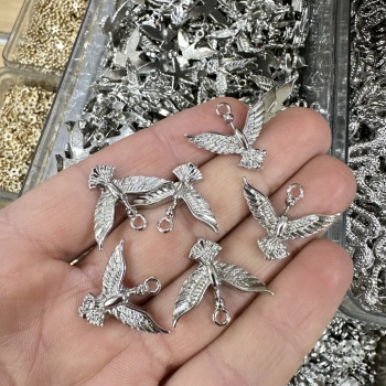 METAL GÜMÜŞ ANKA KUŞU (50 gram)