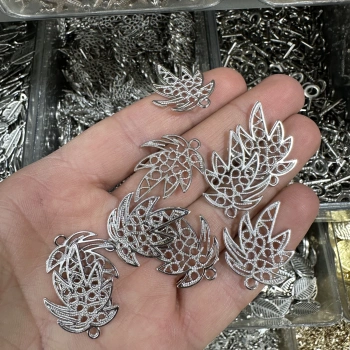 METAL GÜMÜŞ YAPRAK (50 gram)
