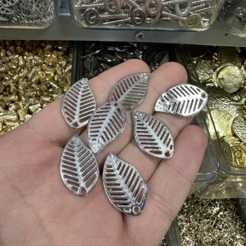 METAL GÜMÜŞ YAPRAK (50 gram)