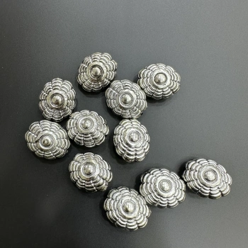 ESKİTME GÜMÜŞ BONCUK (500 gram - 89 adet)