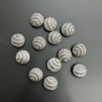 ESKİTME GÜMÜŞ BONCUK (500 gram - 180 adet)