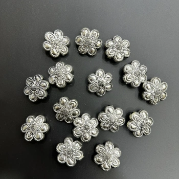 ESKİTME GÜMÜŞ BONCUK (500 gram - 190 adet)
