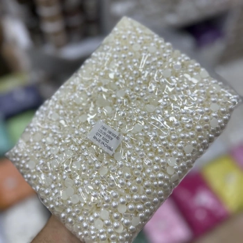 8 mm Krem Yarım İnci 500 Gram