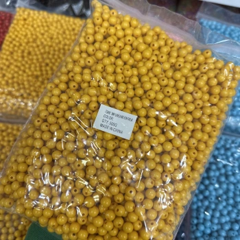 8 mm Renkli Akrilik Boncuk (500 gram)