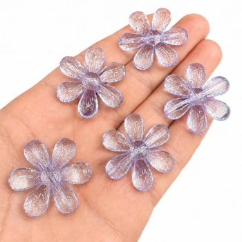 AKRİLİK MAVİ PAPATYA (500 GRAM - 150 ADET)