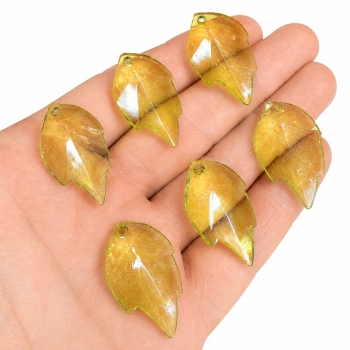 AKRİLİK YEŞİL YAPRAK (500 GRAM - 290 ADET)