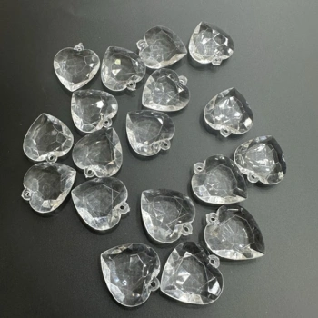 Akrilik Şeffaf Kalp (500 gr)