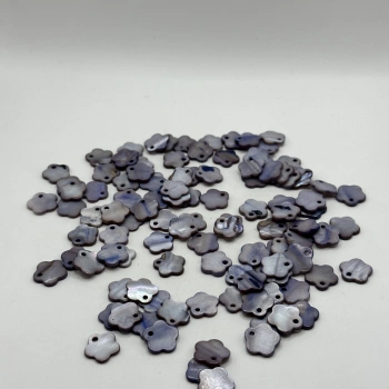 DOĞAL LAVANTA GRİ ÇİÇEK SEDEF (25 GRAM - 50 ADET)