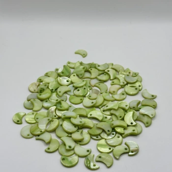 DOĞAL YEŞİL AY SEDEF (25 GRAM - 60 ADET)