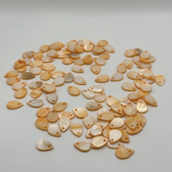 DOĞAL TURUNCU SEDEF DAMLA (25 GRAM - 60 ADET)