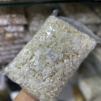 Lüks Karışık Şekilli Barok İnci Boncuk - 500 Gram