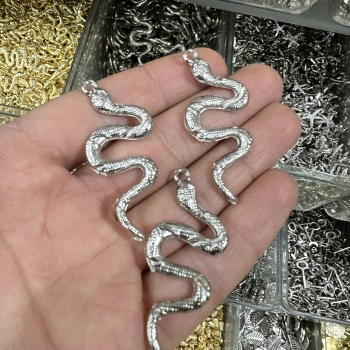 METAL GÜMÜŞ BÜYÜK YILAN (50 gram)