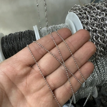 PİRİNÇ TIRNAK MAKASI ZİNCİRİ 1 METRE