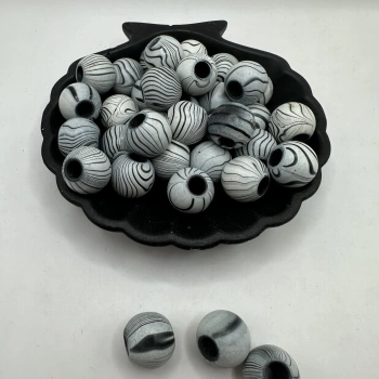 20 mm geniş delikli plastik boncuk