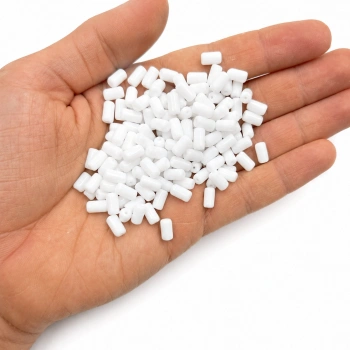 Beyaz Cam Boru Boncuk (1 Kg)