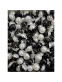 16 mm siyah beyaz lüx inci (500 gr)
