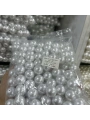 20 mm beyaz lüx inci ( 500 gram)