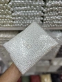 4 mm Beyaz Cam İnci (1 Kg)